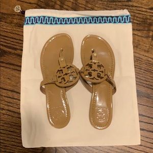 Tory Burch Miller sandal patent leather
